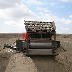 中厚機械河砂干式強磁選機操作技巧